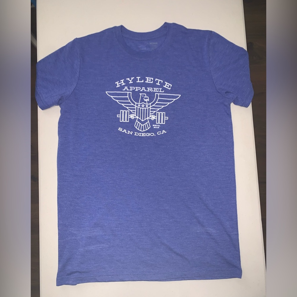 Blue Hylete tshirt